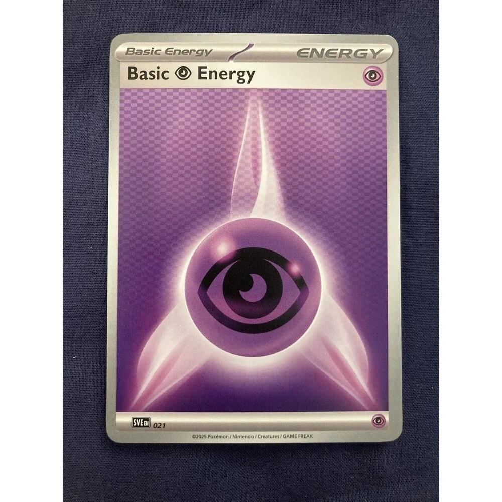 Basic Psychic Energy 021 Sve: Scarlet & Violet Energies Regular